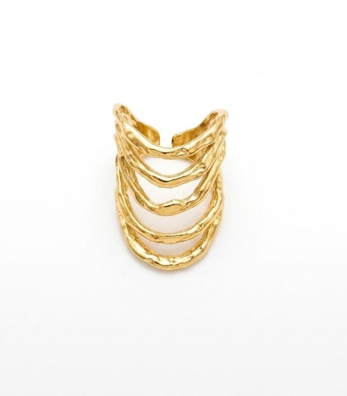 Anello Wave 5 Onde