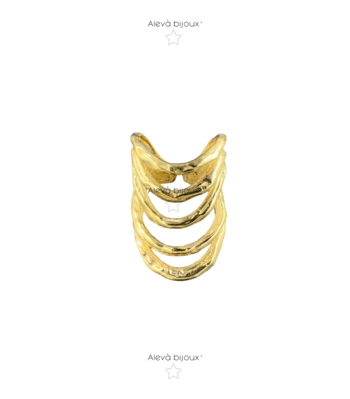 Anello Wave 5 Onde
