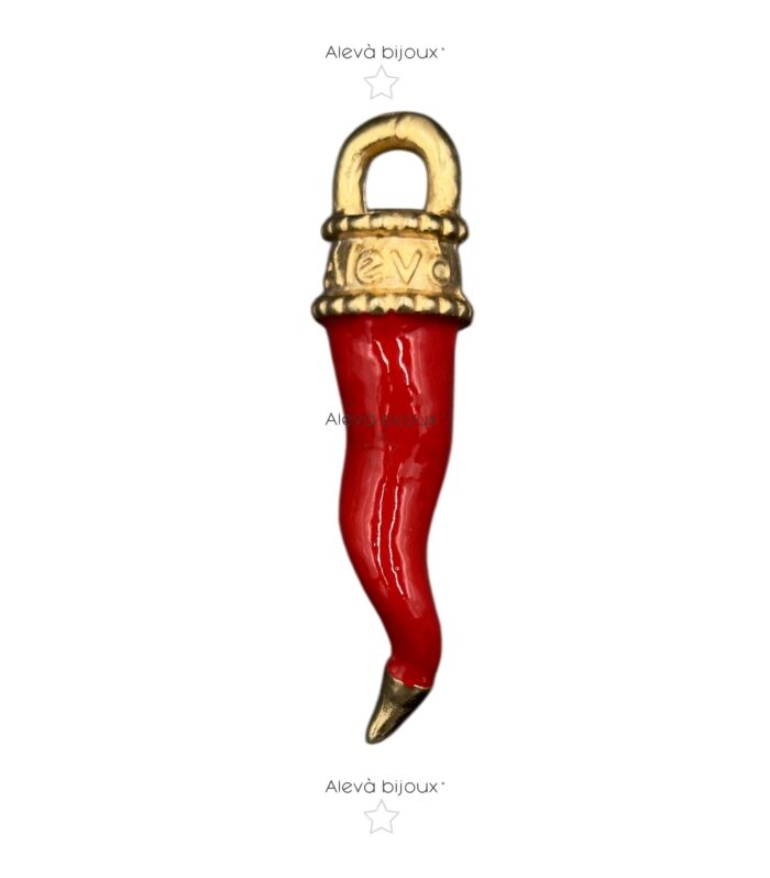 Ciondolo Corno Smaltato