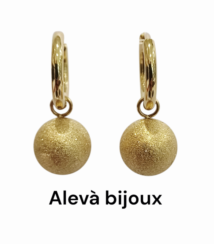Orecchini SILVIA modello Cherry oro