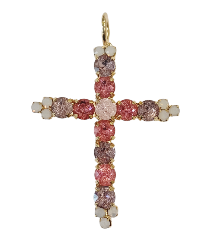 Ciondolo Croce Bizantina Melange