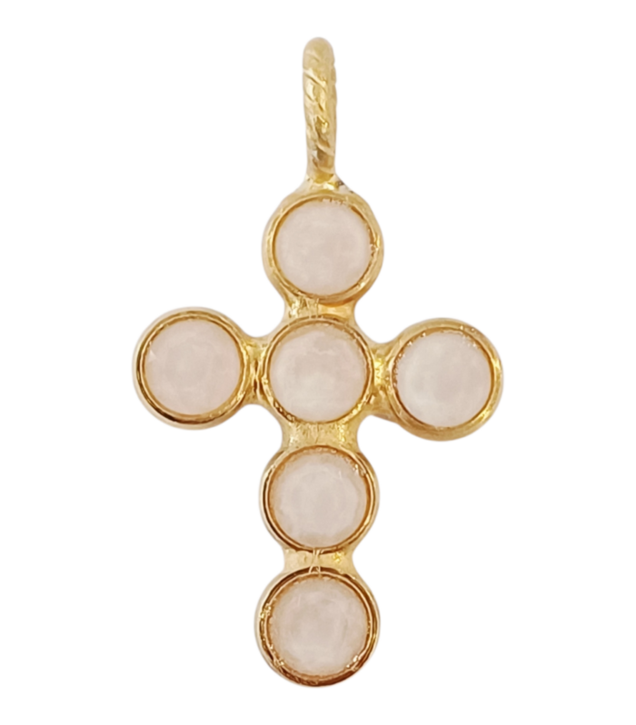 Ciondolo Croce minitonda