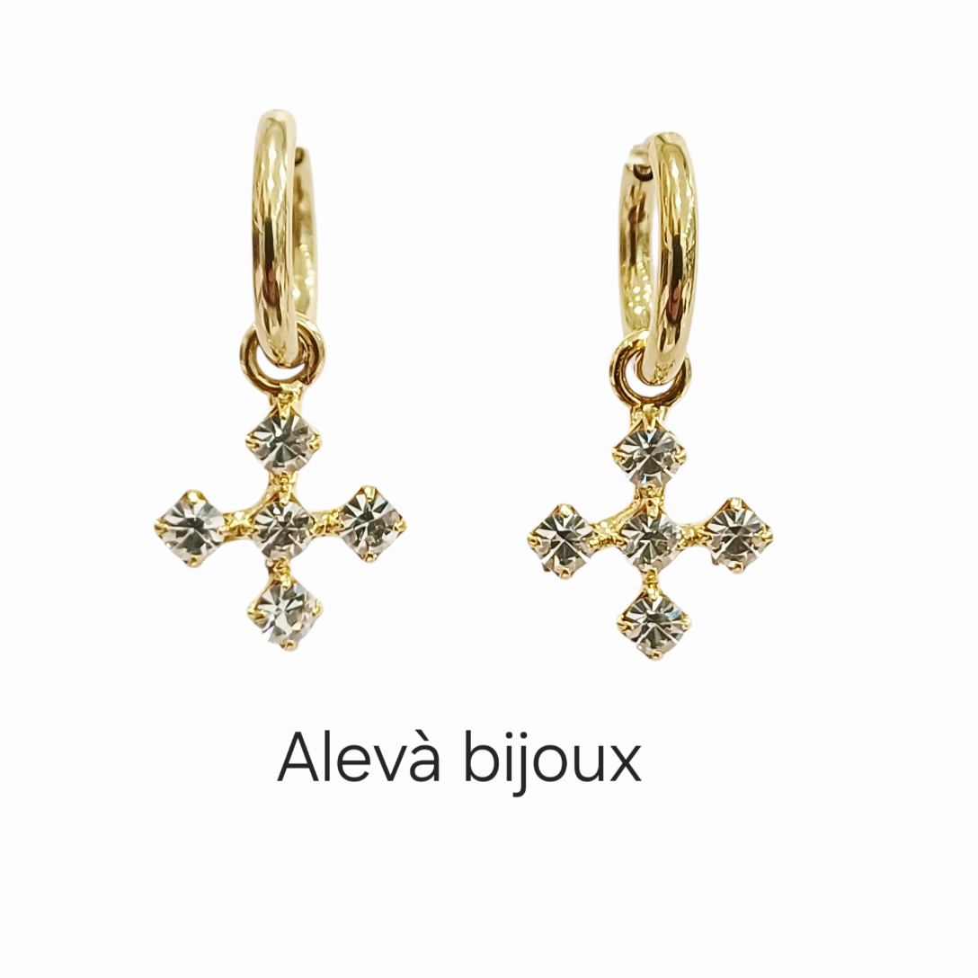 Orecchini Silvia Cross