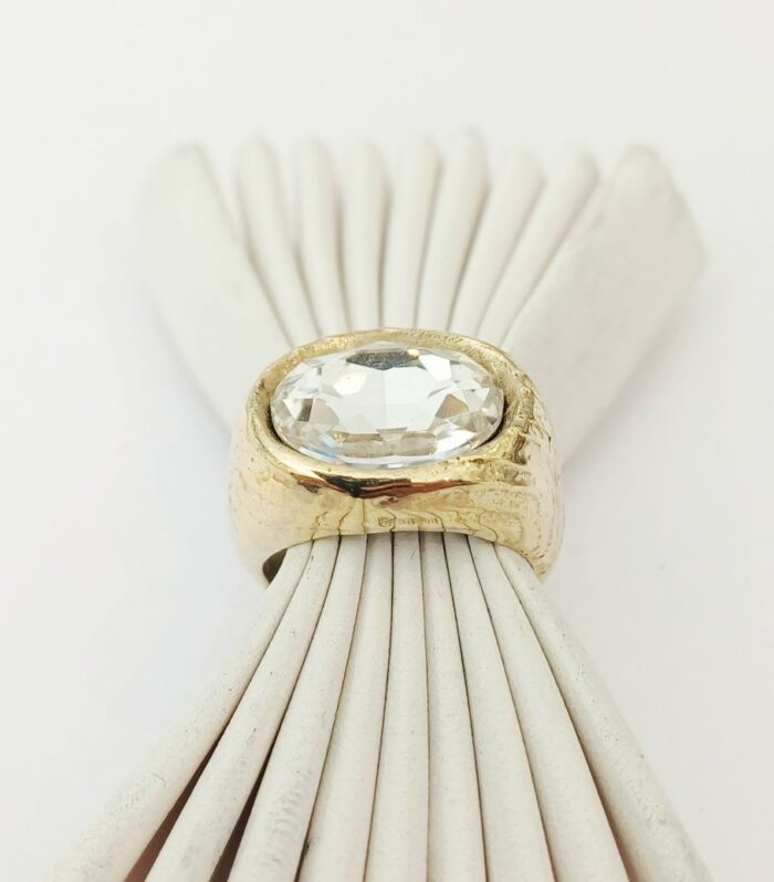 Anello Montecarlo con cristalli (Swar.)