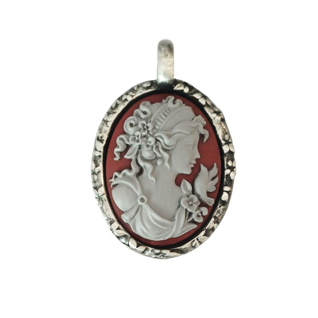 Ciondolo Cammeo “Dark Lady”