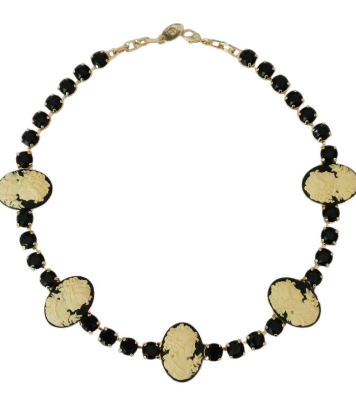 Collana Sissi  Black Lady